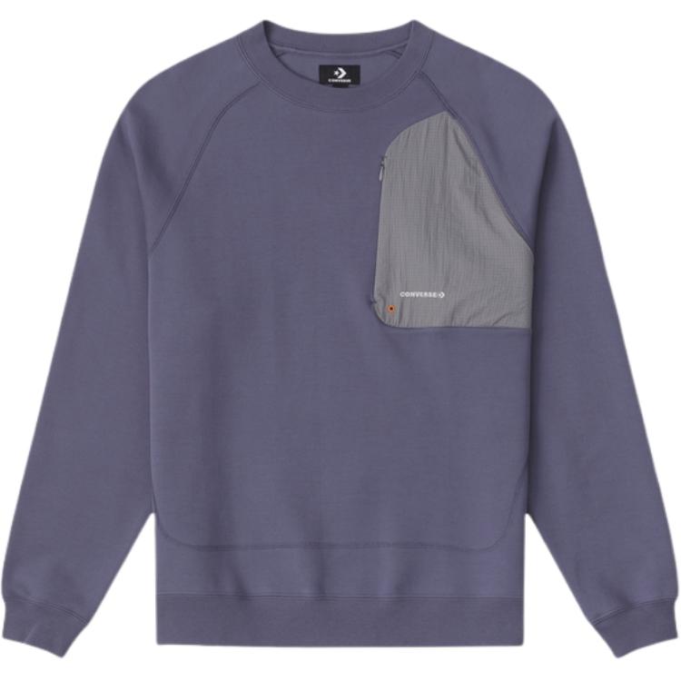 Converse Sweatshirt Men s Purple 10027088-A02 S