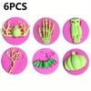 2.2" Halloween Silicone Fondant Molds for Cake & Cupcake Chocolate Pumpkin Skull Hand Bat Owl Branch Spider Candy Molds JXB