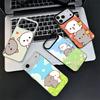 Cartoon Cute Peach Goma Shockproof Phone Case for iPhone 17 Air 16 16E 15 Pro Max 14 Plus 13 Mini 12 Back Cover Anti Fall Fundas
