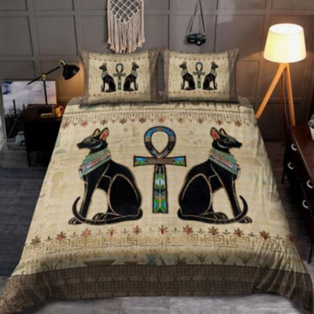 Komplet pościeli z poszewką na kołdrę Tmarc Tee Aoteatoa Nowa Zelandia Maoryska Srebrna Paproć - Muszla Paua Zestawy pościeli