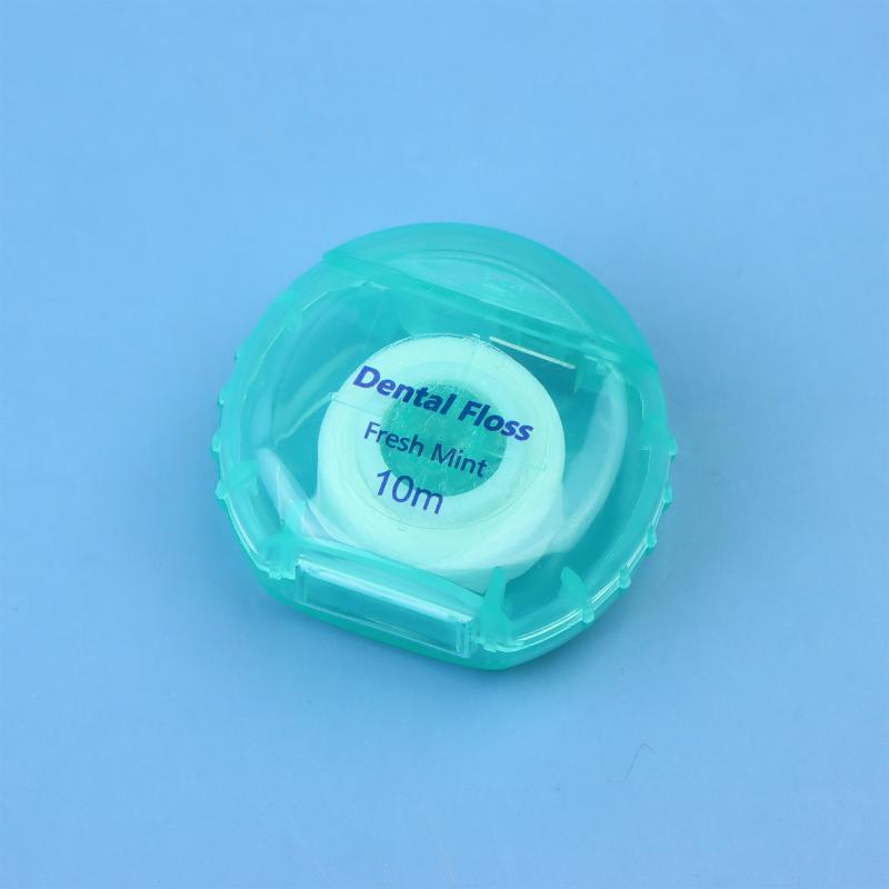 Mint Floss Roll 5Pcs Durable Dental String Removes Debris Fresh Breath Daily Use For Travel Home