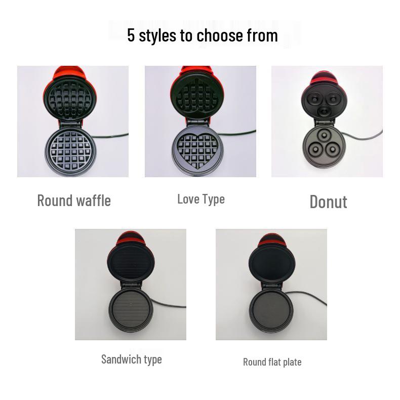 The Waffle & Pancake Mini Maker: Compact Breakfast & Baking Machine