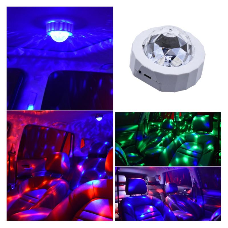 

1 шт. Многоцветный USB светодиодный комплект для подсветки салона автомобиля, атмосферный свет, неоновые цветные лампы, интересные портативные аксессуары чёрный