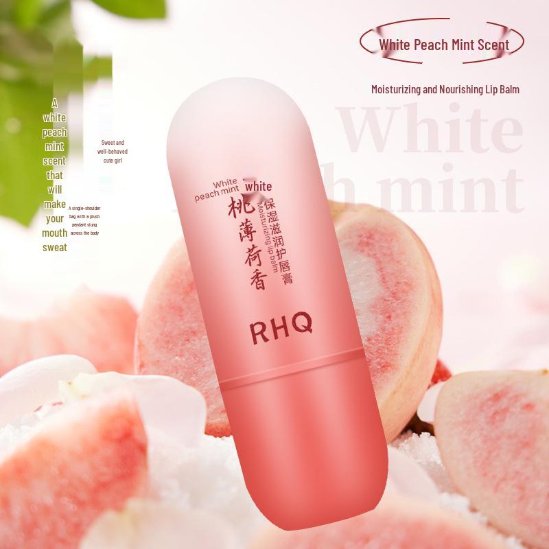 RHQ Gardenia Flavor Moisturizing & Exfoliating Lipstick - Hydrates, Prevents Cracking, and Locks in Moisture.