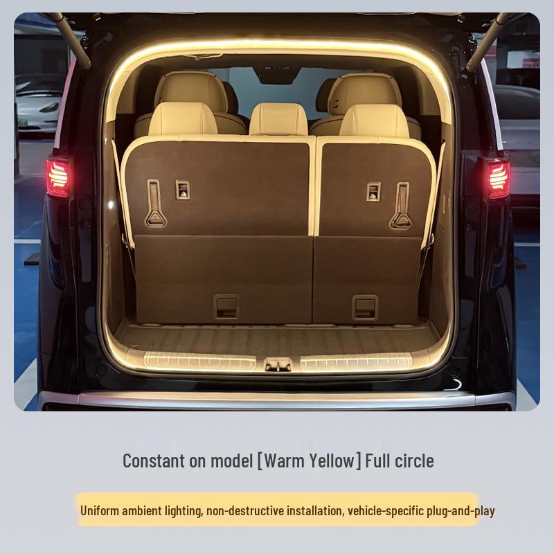 Toyota ESTIMA LED Trunk & Ambient Tailgate Flowing Welcome Light
