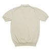 Solti 14Gg Silk Cotton Half Polo Knit (Beige)