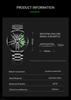 Men's Sports Watch Featuring Cool Sharingan Car Wheel Design