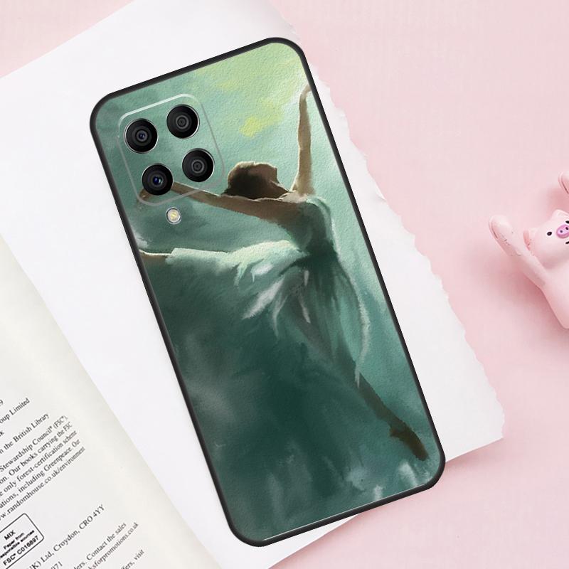 Ballet Ballerina Dancer Case For Samsung Galaxy M52 M32 M12 M13 M53 M51 M31 M11 M14 M34 M54 M16 M36 M56 M15 M35 M55