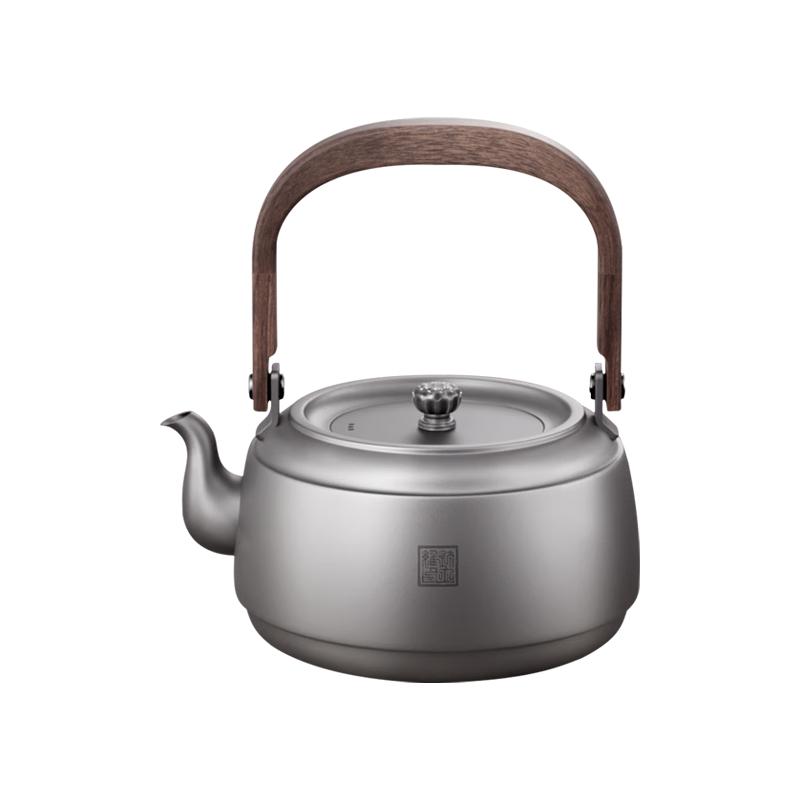 TILIVING Pure Titanium Portable Tea Kettle