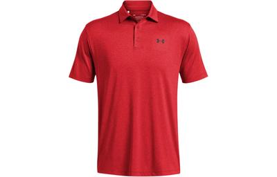 Heather Polo Shirt Men's Red 1351131-600