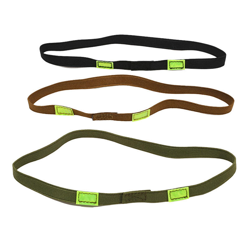 Tactical Helmet Strap Reflective Elastic Band For Military Helmet Strap Outdoor Combat Hunting Accessories Self-Luminous In Dark