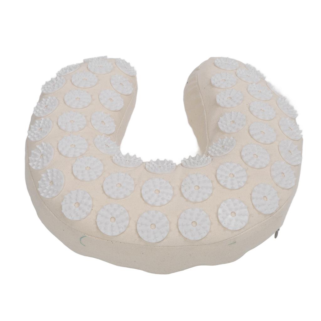 Acupressure Neck Pillow U Shaped Acupoint Massage Reduce Pain Memory Foam Cervical Pillow