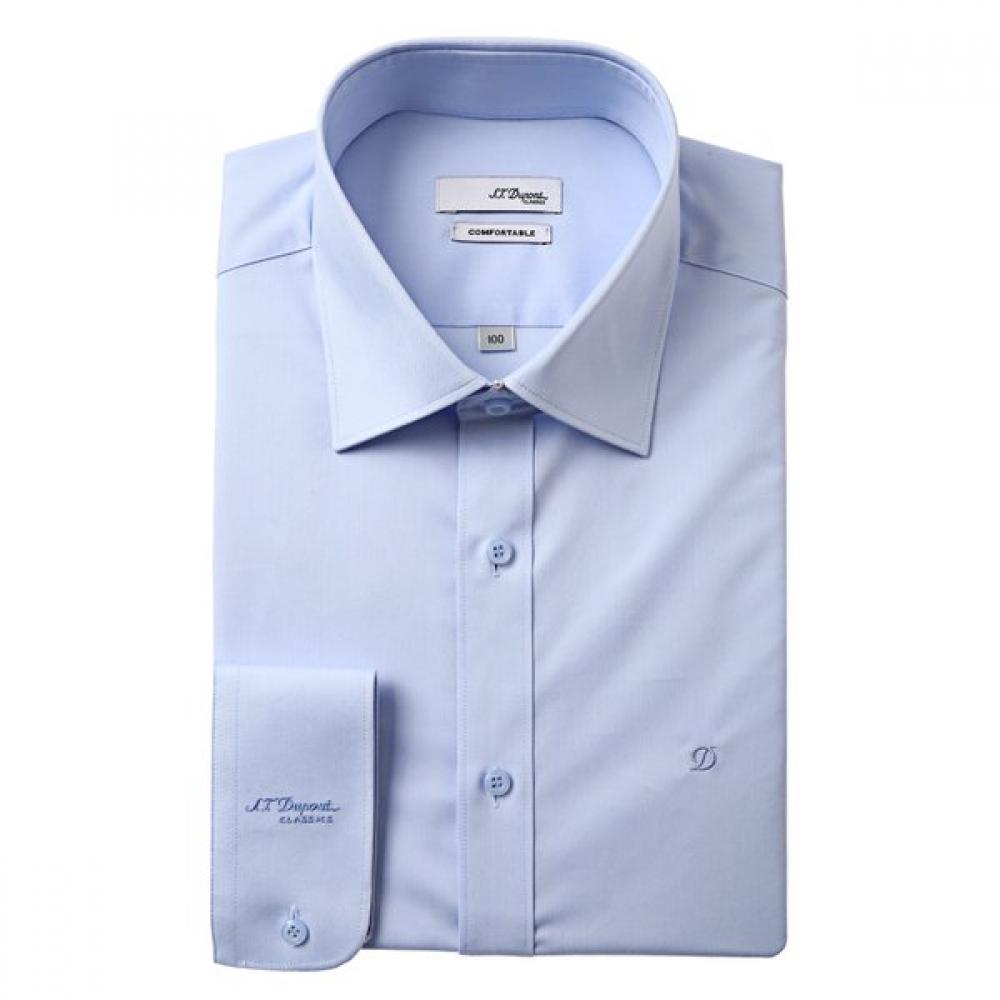 

S.t. Dupont Slim Fit Cotton Stretch Long Sleeve Shirt Se5sm22ls921sbu 110
