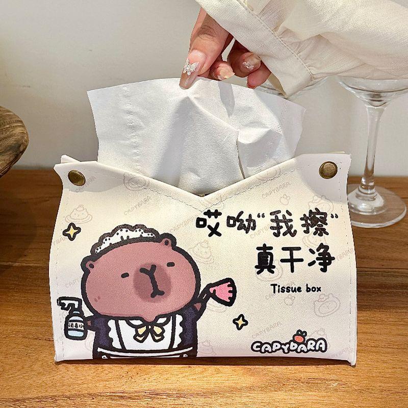 Qiaomeiren Cute Animal Tissue Box