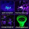 1Support 100Piece LED UV395nm Flashlight IPX4Highly Waterproof Heavy-duty Aluminum Alloy Blacklight Lamp Used for Detecting Scorpions, Pet Urine