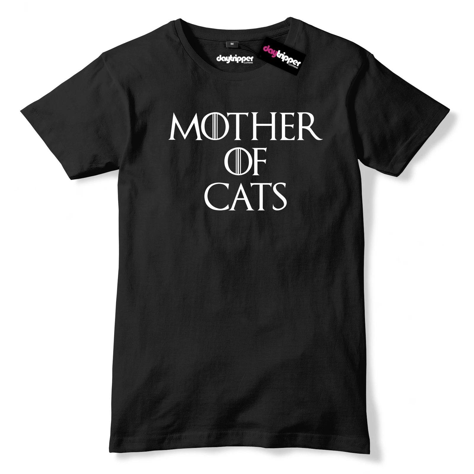 Mother Of Cats Mens Premium T-Shirt Game Of Dragons Funny Throwns 2XL