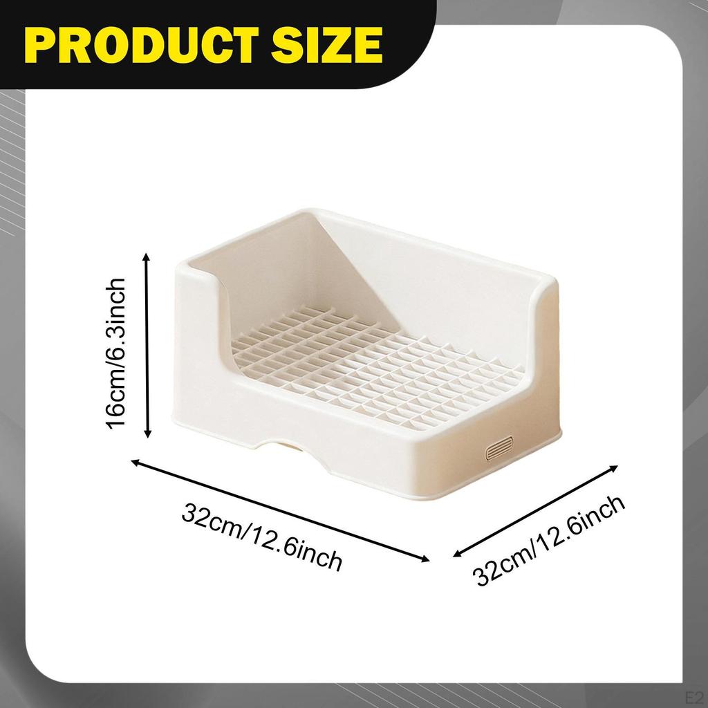 Tray Non Slip Bottom Stable Potty Toilet for Pet Supplies Chinchillas Ferrets