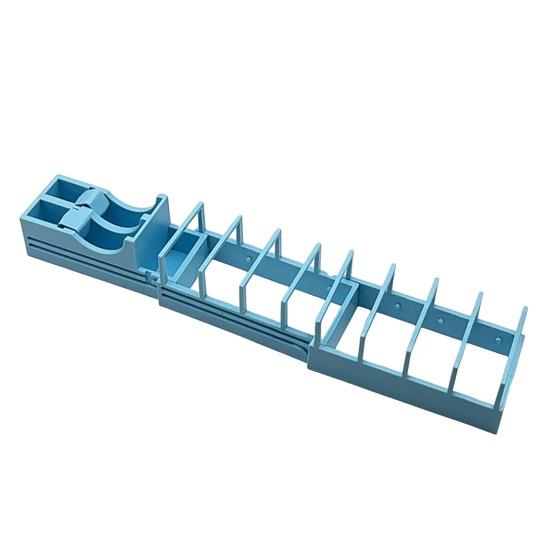 Tape Dispenser Automatic 18-Strip Cutter for Gift Wrapping And Crafts Prepares No-Blade Safe Quick Tape Preparation Tool