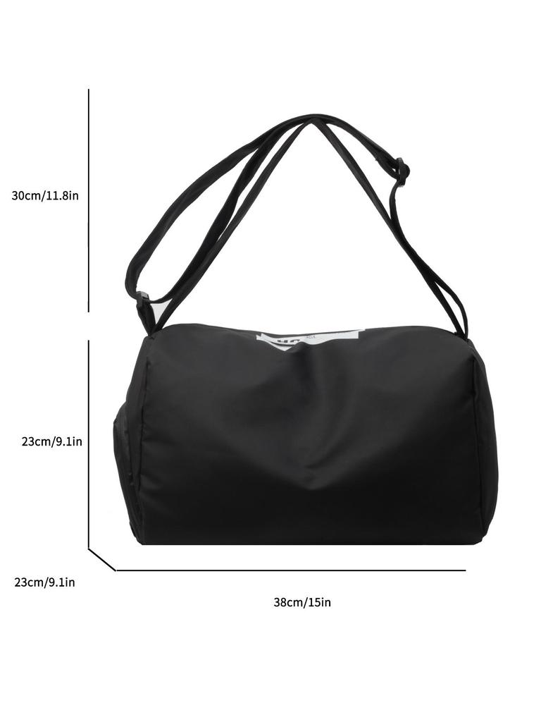 Korean Trendy All-Match Large Capacity Fitness and Travel Bag - Unisex Handheld and Crossbody