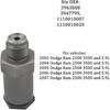 KEEPTOP F00R000756 Fuel Rail Pressure Relief Valve 1110010008 Limiting Valve Compatible with Dodge Ram 2500 3500 03-07 CUMMINS 5.9L Engine