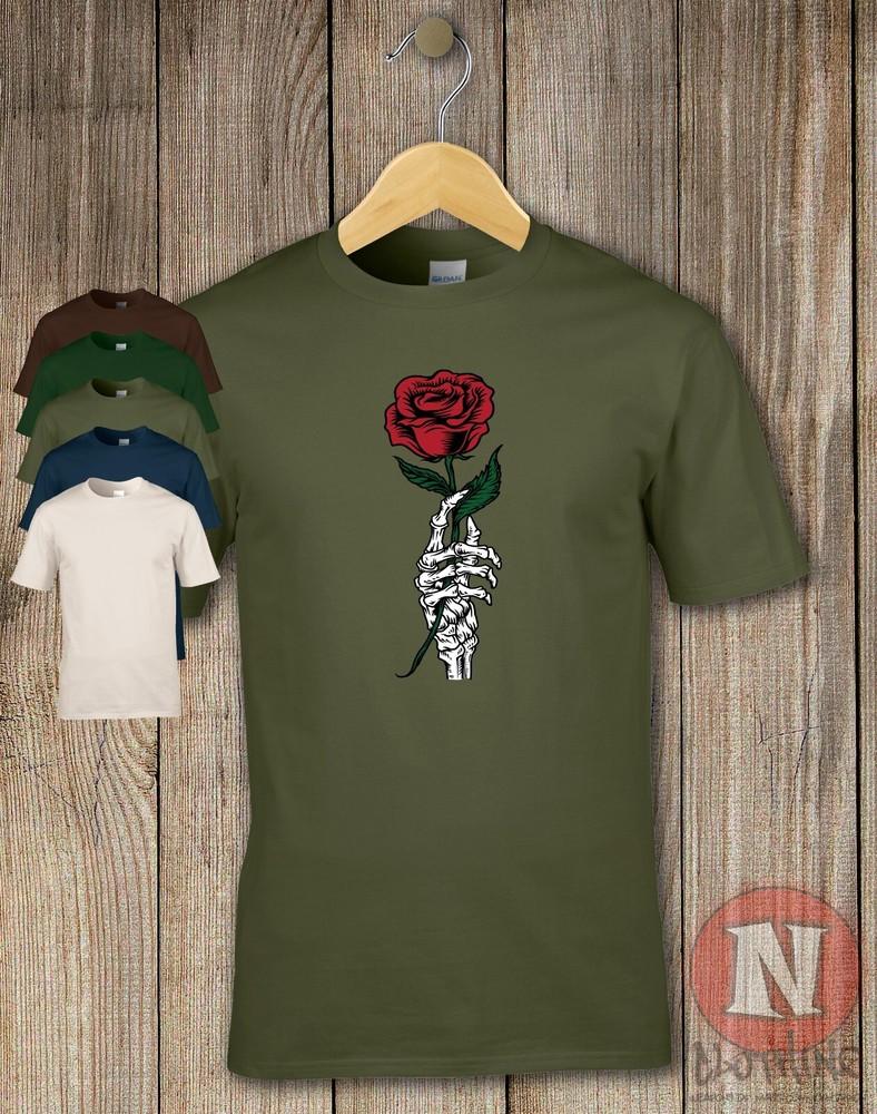 Camiseta De Esqueleto Rosa Esqueleto Anarquía Festival