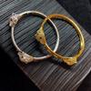 New Exquisite Luxury Double Leopard Head Micro-embellished Bracelet Bracelet