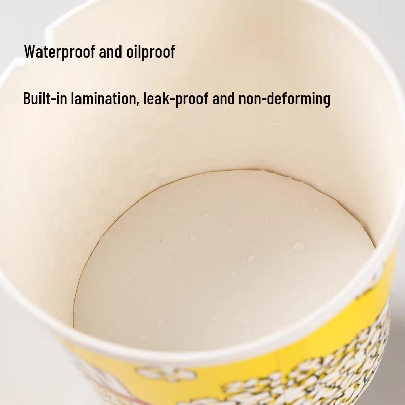 Disposable Popcorn Paper Buckets