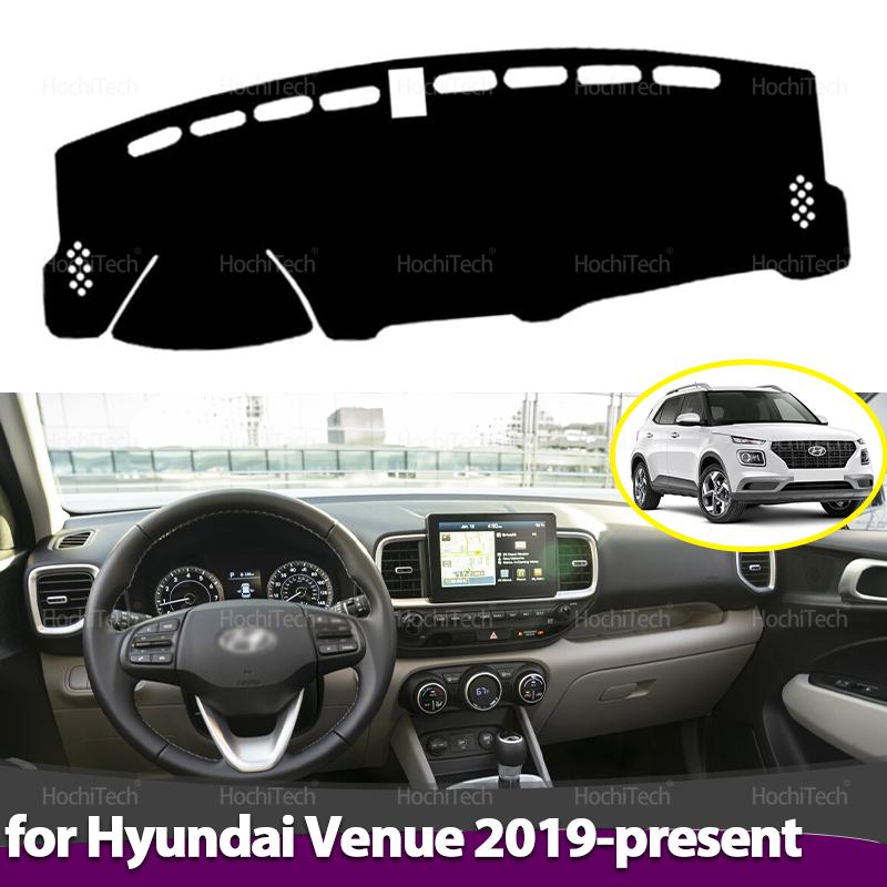 Car Dashboard Sun Shade Cover for Hyundai Venue -present Mat Avoid Light Pad Anti-UV Non-Slip Carpet Accessories