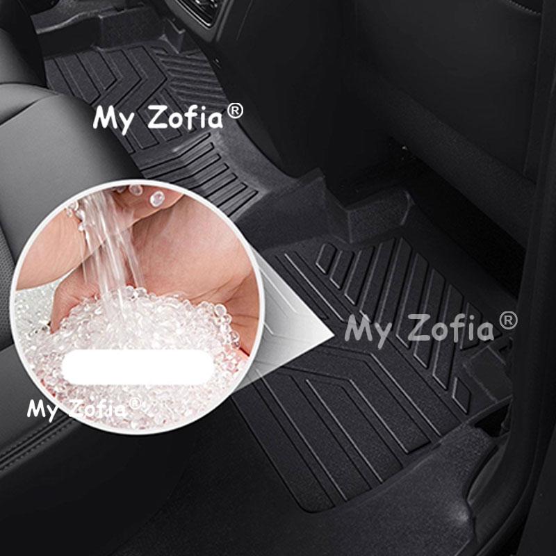 Full Waterproof TPE Car Floor Fit Auto Foot Pads Carpet Interior Modification Accessories For Haval V7 Raptor Menglong 2025 2026