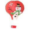 Santa Claus Reindeer Snowman Air Balloon Lantern Paper Lantern Decoration  Christmas Party Decor