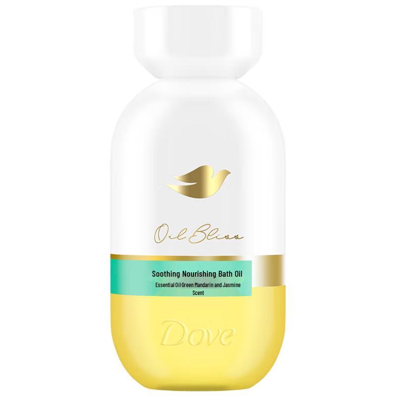 Dove Green Orange & Jasmine Успокаивающее масло для ванны
