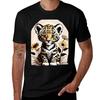 Lovely Leopard Cub and Daisies TShirt Plus Size Lightweight Tee Shirt