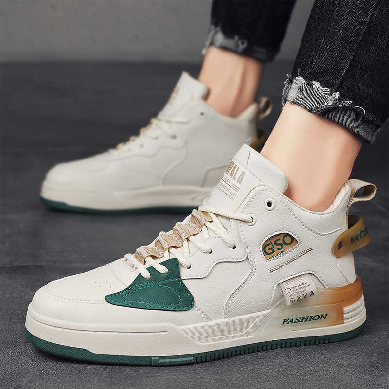 Mode Sommer Flatform Skateboardschuhe Schwarz Lässig Herren Tennis Herren Sneaker Marke Sport Trnis Tenisse Sportlich Pie Breiter Fuß