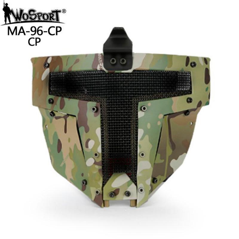 

Direct Sales Warrior Iron Mask Spartan Camouflage Outdoor Protective one size
