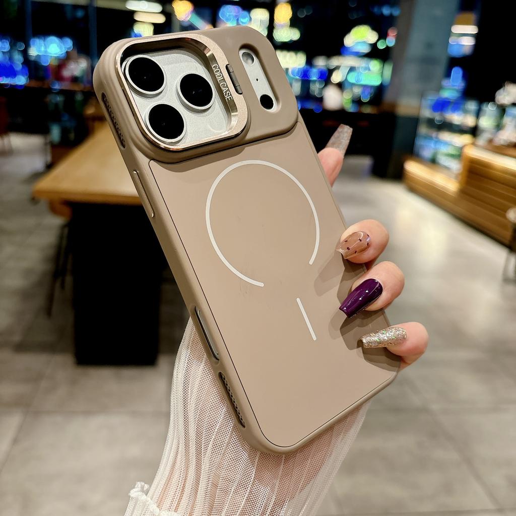 Applicable To Apple 17promax Silicone Holder, Mobile Phone Case iPhone16 Magnetic Suction 15 All-inclusive Anti-drop.