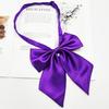 Elegant Rubber String Necktie Vintage Bowknot Necktie Korean Style Ribbon Bow Tie  Unisex