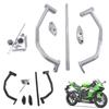 Fit For KAWASAKI NINJA ZX-6R 2009-2026 Motorcycle Stunt Cage Engine Guard Crash Bar Bumpers Fairing Frame Protector Race Rail