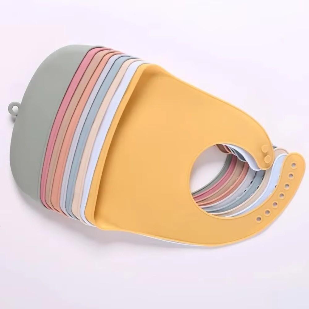 Waterproof Child Feeding Bib Silicone Meal Bib New Baby Bib