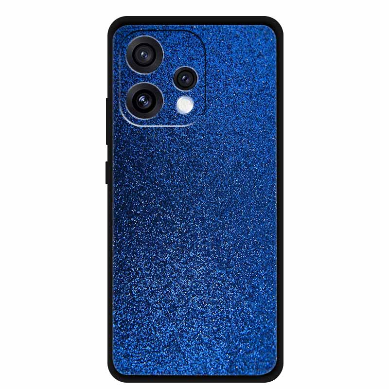 Case For Oppo Reno 15C 5G Colorful Flowers Black Soft Silicone TPU Phone Cases For Oppo Reno15 5G Shells Protection Bumper Funda