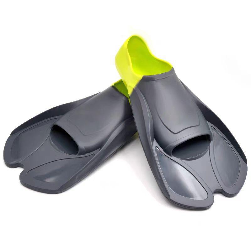 Swimming Silicone Fins Adult Diving Duck Paw Snorkeling Booster Short Foot Frogs