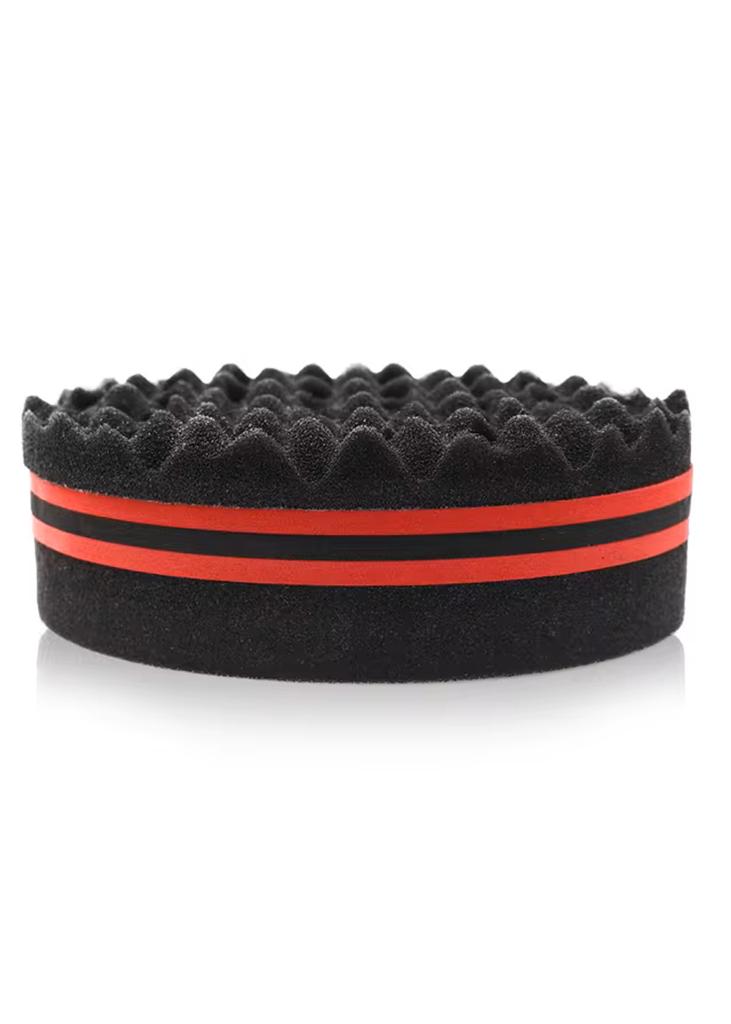 1pc Double-sided Brush Sponge Hair Salon Styling Oval Perforated Curly Hair Sponge Wave Styling Tool Special for Real Hair Wigs