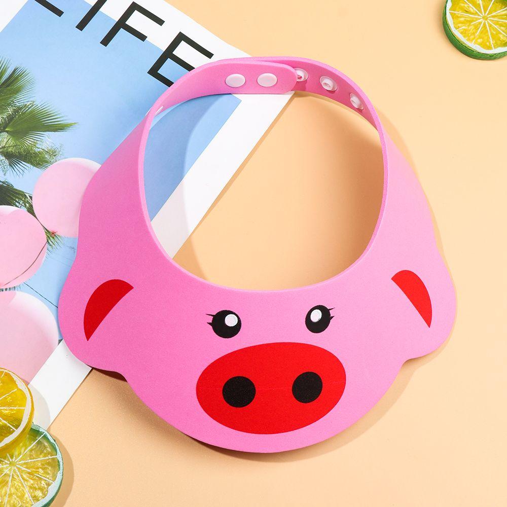 Kids Waterproof Adjustable Eye Protection Shampoo Cap Bath Visor Wash Hair Shield Baby Shower Hat