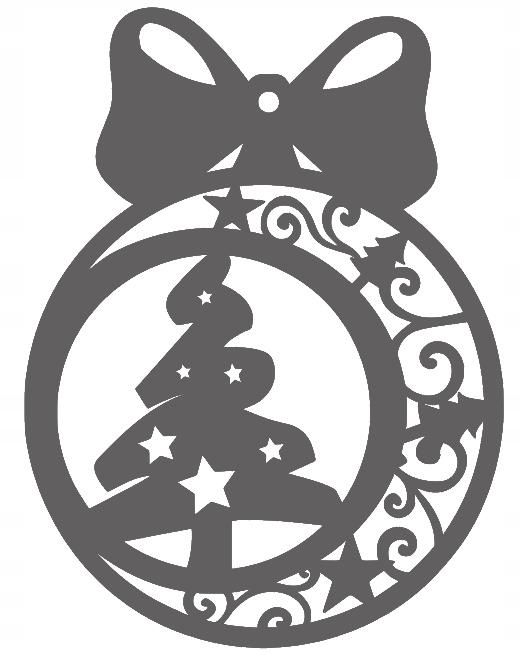Ś15 Christmas Pendant OPENWORK Decoration Christmas Bauble Christmas Tree