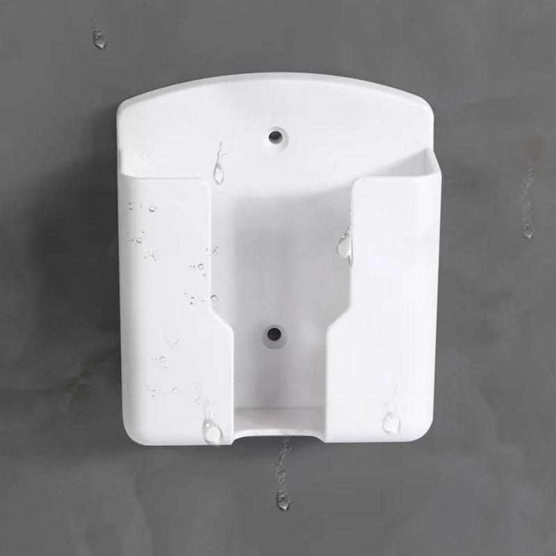 Universal Remote Controller Holder Phone Charging Bracket Air Conditioner Remote Controller Bracket Wall Shelf Mount Stand