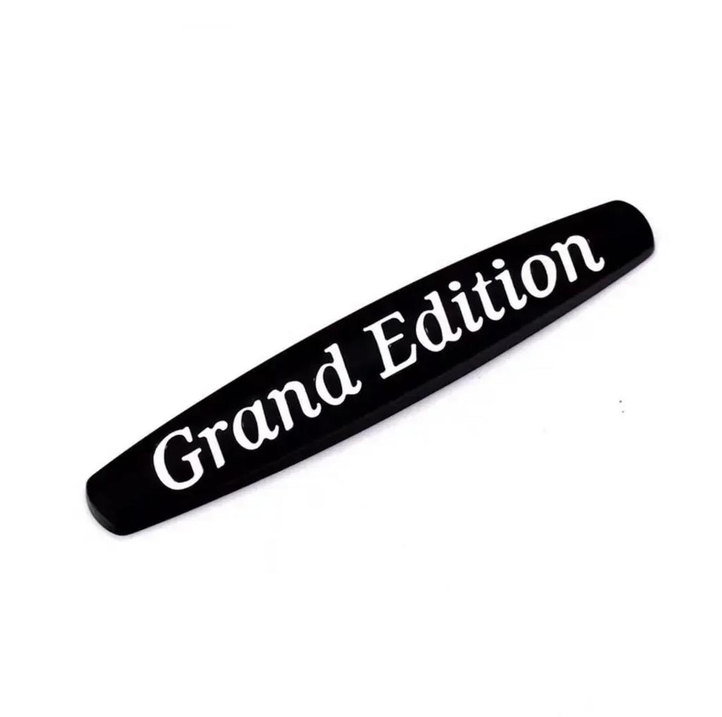 For Mercedes Benz 3D Metal Grand Edition Avantgarde Letters Side Fender Emblem Badge Sticker Decals for Mercedes Benz W204 W205 W213 W211 W210 ML