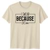 I Swear Because I Care Funny Quote Slogan Adult TShirt