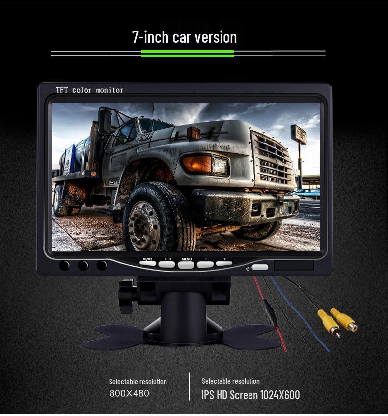 S720 7" HD HDMI VGA Desktop Monitor for Industrial Use