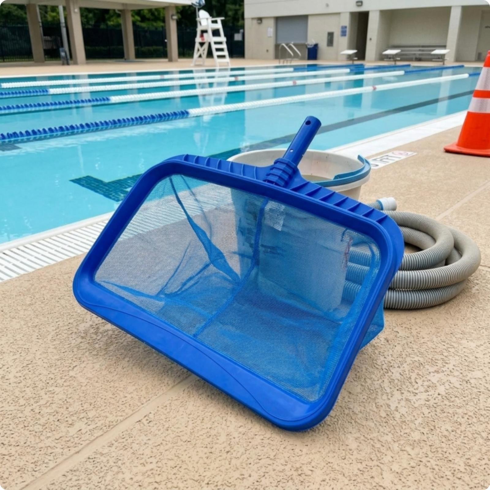Swimming Pool Skimmer Fine Mesh Cleaning Net Attachment Wide Opening