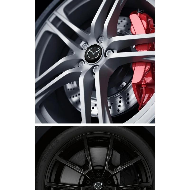 4 buc 56mm Capac Central Roată Auto Insignă Logo Emblema Autocolant Decal pentru Mazda 3 CX3 CX4 CX5 CX7 CX8 CX9 CX30 RX7 Atenza Axela