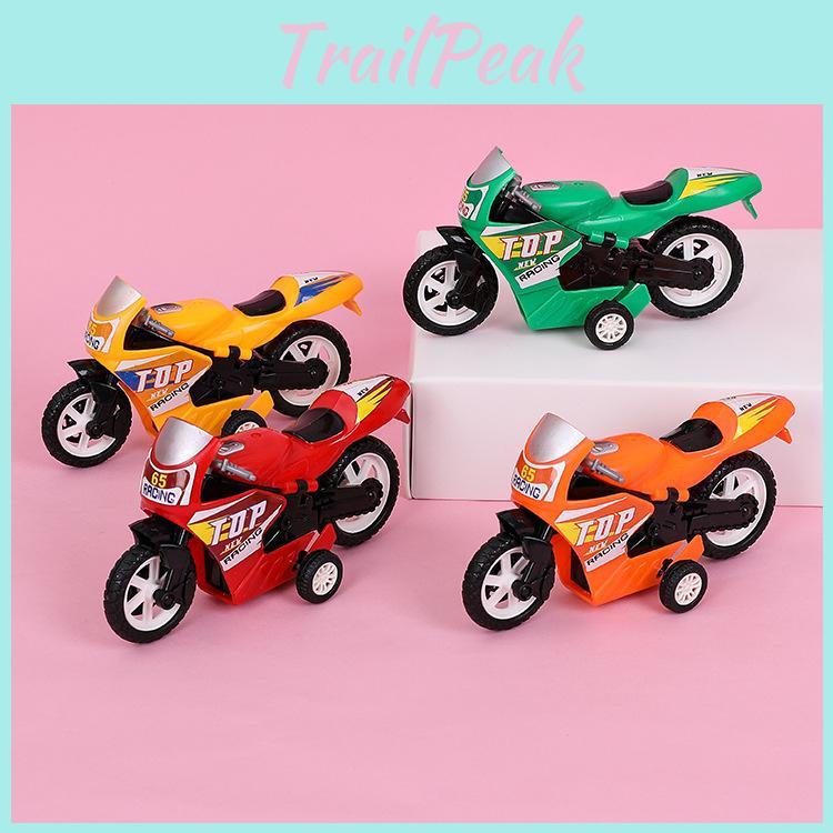 Plastic Toy Kids Motorcycle With Push And Glide Design For Development Cognitive